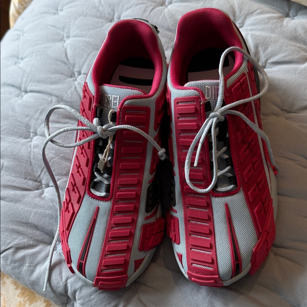 NWT Diesel Red and blue  Sneakers